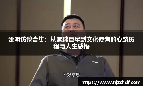 姚明访谈合集：从篮球巨星到文化使者的心路历程与人生感悟